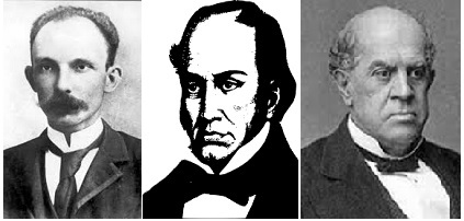Cartas a Martí, Sarmiento y Simón Rodríguez