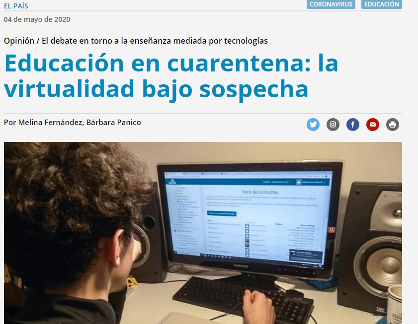 La virtualidad bajo sospecha